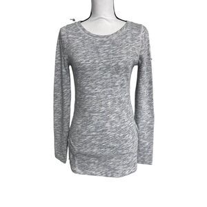 J Crew Long Sleeve Sweater Top Zipper Accent XS NWT